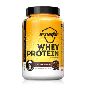 Avvatar Whey Protein – 24g Protein Per Scoop, 1Kg Jar
