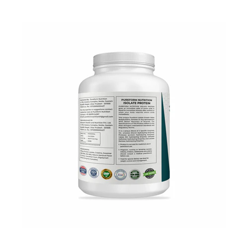 Pureform Isolate Protein (Chocolate, 2Kg) - Image 2