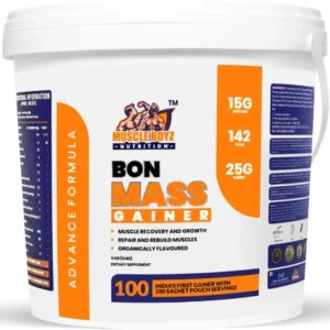 MuscleBoyz BON Mass Gainer – 5kg Advance Formula (50 Sachets)